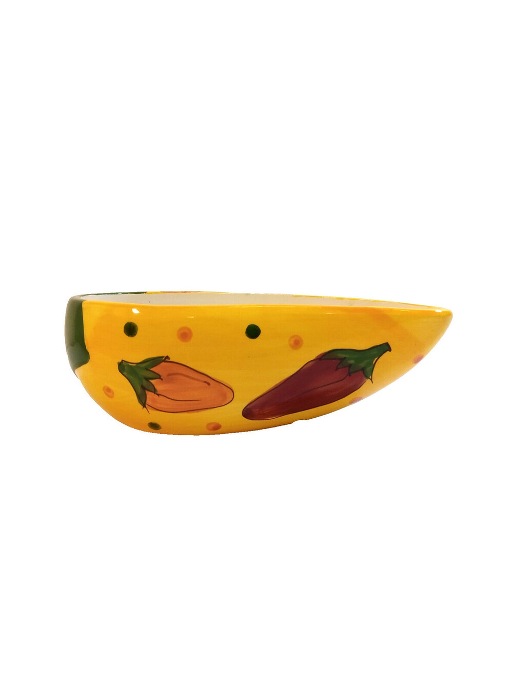 Giftco Vintage Serving Salsa Dish Bowl Spicy Boho Aesthetic Chili Pepper Shape